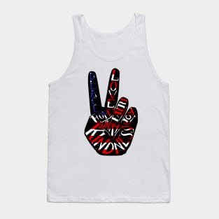 Peace Love Victory Tank Top